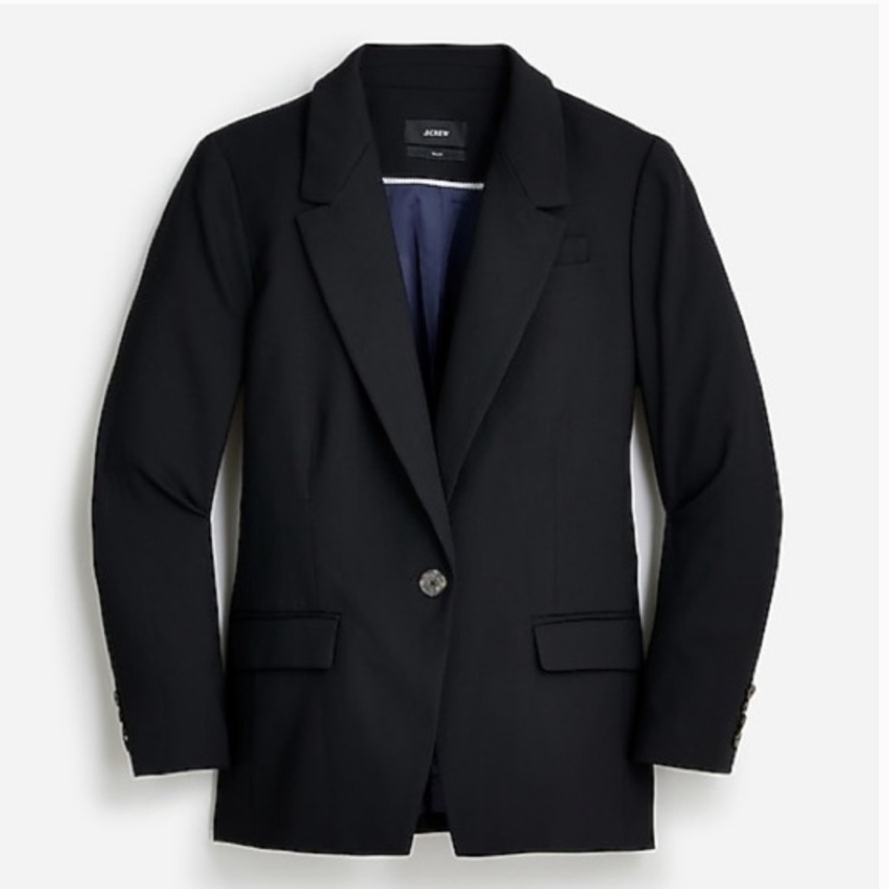 JCREW Willa blazer in Italian city wool blend - Picture 2 of 12
